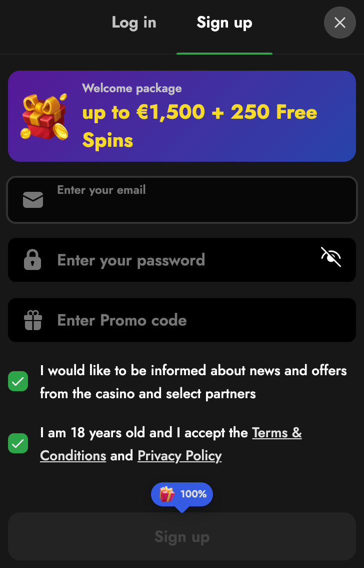 Oscarspin Registration